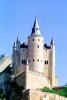 Segovia, Turret, Tower, castle, palace, building, CEOV02P10_13