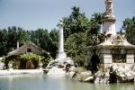 Water Fountain, monument, pond, Aranjuez, CEOV03P07_14
