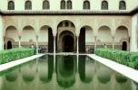 Water Reflection, Pond, Moorish Architecture, CEOV03P11_13