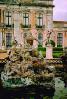 Sculpture, Statue, Water Fountain, aquatics, Palacio de Queluz, near Lisbon, April 1967, 1960s