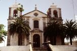 Church, Cathedral, christian, Building, Cross, religion, crucifix, palm trees, CEPV01P11_04