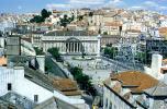 Castle, hill, buildings, homes, Trolley, Lisbon, landmark, CEPV01P14_05