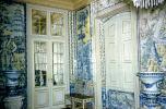 Blue Tiles, walls, Chandelier, Palace, Castle, CEPV01P15_12