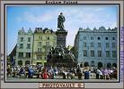 Statue of poet Mickiewicz, Main Market Square (Rynek Glowny), Old Town District (Stare Miasto), Krakow (Cracow), UNESCO World Heritage Site, Krakow, Poland, landmark, Cracow, CEQV01P02_15