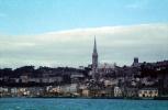 St Colman's Cathedral, Cobh Island, County Cork, Ireland, waterfront, buildings, town, city