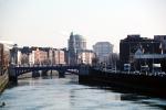 River Liffey, downtown, office, building, skyline, Dublin, CERV01P03_19