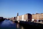 River Liffey, waterfront, waterside, building, skyline, Dublin, CERV01P04_03