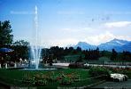 Water Fountain, aquatics, Buergenstock, Switzerland, 1950s, CESV01P07_16