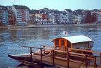 Docks, Waterfront, Rhine River, Boat, Basel, Switzerland, 1950s, CESV01P10_10.1671