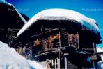 Home, House, Snow, Cold, Ice, Log Cabin, Muran, Switzerland, 1950s, CESV01P14_09.1671