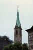Clock Tower, Steeple, Building, Zurich, Switzerland, outdoor clock, outside, exterior, CESV01P14_17