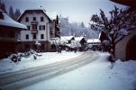 Ice Road, Gstaad, Switzerland, 1950s