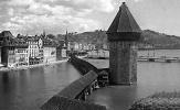 Kapellbruecke, Lucerne Tower, Water Tower, Chapel Bridge, Luzern, Switzerland