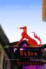 Ruden Restaurant, Dragon, Dog, Signage, Gargoyle, Zurich, Switzerland, CESV02P15_18
