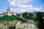 Palace, Castle, Homes, Houses, Hillside, WŸrttemberg, Switzerland, Turret, Tower, CESV03P01_18