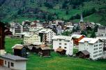 Homes, Buildings, Church, Steeple, Zermatt, Switzerland