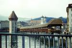 Water Tower, Lucerne Bridge, Kapellbr?cke, Luzern, Switzerland, CESV04P01_03