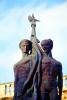 7 Ta Gunju 1919, statue, men, woman, columns, pedestal, CETV01P05_05
