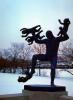 Man under attack from genii spirits, Statues, Vigeland Sculpture Park, Frogner Park, Oslo, CEVV01P01_02