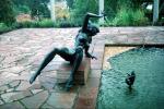 Water Fountain, aquatics, Leaning Lady, CEVV01P06_14