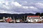 Fishing Town, Docks, Flor?, Flora municipality, county of Sogn og Fjordane, Norway, CEVV01P08_16