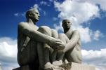 Two Men Statue, Vigeland Sculpture Park, Frogner Park, Oslo