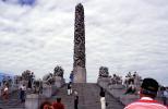 famous landmark, The Monolith Statue, The Monolith Statue, Vigeland Sculpture Park, Frogner Park, Oslo, CEVV02P03_03
