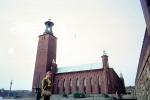 Town Hall, Stockholm, tower, Kungsholmen, Stadshuset, Baltic Sea