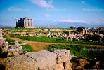 Corinth Forum Ruins, Columns, 1950s