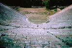 Ancient Theatre of Epidaurus, Amphitheater, ruins, 1950s, CEXV01P02_08.1722