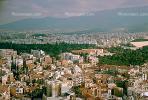 Skyline, Cityscape, Buildings, urban sprawl, Athens, 1950s, CEXV01P02_17.1722