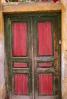 Old Wood Door, doorway, red, Limnos