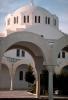 Dome, Greek Orthodox Church Building, Thira, Santorini, CEXV01P04_12