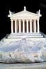 model of the Parthenon, Athens, CEXV01P13_10