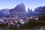 Kastraki, Meteora, Plain of Thessaly, Eastern Orthodox Monasteries, Cliff-hanging Architecture, CEXV03P01_06