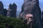 Roussanou Monastery, Meteora, Plain of Thessaly, Eastern Orthodox Monasteries, Cliff-hanging Architecture, CEXV03P01_16