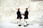 Changing of the Guards, Evzon, Presidential Guard, Tomb of the Unknown Soldier, Athens , CEXV03P10_11