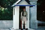 Guardhouse, Soldier, Evzon, Presidential Guard, Tomb of the Unknown Soldier, Athens , CEXV04P03_02