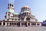 Alexander Nevsky Cathedral, Eastern Orthodox, Gold Plated Dome, landmark Sofia, CFBV01P01_01