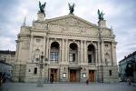 National Opera Building in Lviv, L'vov, western Ukraine, 3 September 1992, CFUV01P02_01