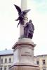 Adam Mickiewicz Monument, Statue, Polish Writer, Lviv, 1992, CFUV01P02_03B