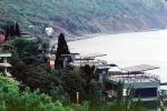 Black Sea, Coast, coastline, Yalta, Crimea, May 1971, CFUV01P03_09