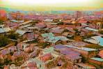 Roofs, homes, houses, shantytown, Yerevan
