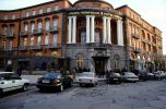 Parked Cars, Hotel Yerevan, building, automobile, vehicles