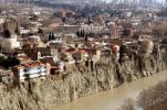 Kura River, buildings, homes, houses, Tbilisi, CGGV01P07_10
