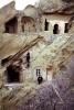 Rock Dwellings, Cliff Dwellings, Cliff-hanging Architecture, Greek Orthodox Monastery, Davidgareja, David Gareji, CGGV01P11_17