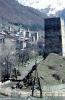 Towers, buildings, valley, Svaneti, Caucasus Mountains, CGGV01P14_11