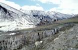 Fence, valley, Svaneti, Caucasus Mountains, CGGV01P14_17