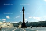 Alexander Column, Palace Square, The Winter Palace, (Hermitage), quadriga, CGKV01P04_13