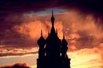 Sunset, Sunclipse, Saint Basil Orthodox Church, Building